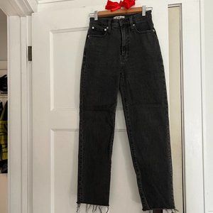 Madewell Perfect Vintage Straight Leg Jean Size 24